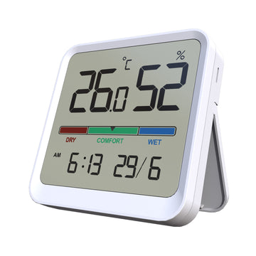 Temtop T1-SE Indoor Thermometer Hygrometer – Digital Room Temperature and Humidity Monitor with Comfort Indicator, ℃/℉ Switch, for Home, Office, Nursery